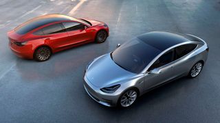 Das Tesla Model 3 war im September das meistverkaufte Mittelklasseauto in Deutschland. (Bild: Tesla Motors)