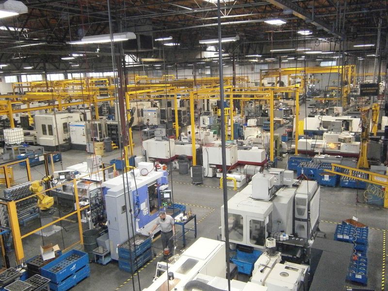 Impressionen aus dem Unternehmen Haas Automation in Oxnard, Californien, USA. (Bild: Königsreuther)