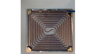 Uniqsis has introduced a novel Tube-in-plate reactor that provides a cost-effective alternative to glass static mixer reactor blocks for highly exothermic or fast, mixing-dependent reactions. (Source: Uniqsis)