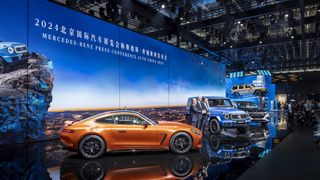 Im April auf der Auto China deutete es sich schon an: Das Interesse an deutschen Marken war gering – so auch die Verkäufe bisher in diesem Jahr. (Bild: Mercedes-Benz)