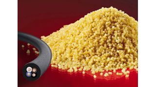 PUR-Medoxprotect-S von Nexans ist ein neues Mantelmaterial, das schwerer zu entflammen und selbstverlöschend ist (Archiv: Vogel Business Media)