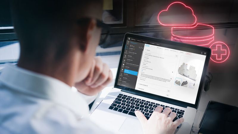 Mit dem neuen Eplan E-Stock lassen sich Artikel einfach in die Eplan Cloud hochladen. Alle Projektbeteiligten können auf die zentrale Datenbasis zugreifen. Mit dem neuen Eplan E-Stock lassen sich Artikel einfach in die Eplan Cloud hochladen. Alle Projektbeteiligten können auf die zentrale Datenbasis zugreifen.