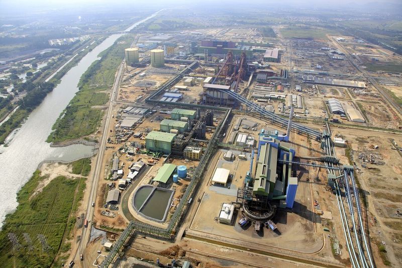 Auch beim Verkauf der Stahlwerke in Brasilien (Bild) und USA sieht sich Thyssen-Krupp auf Kurs. (Bild: Thyssen-Krupp)