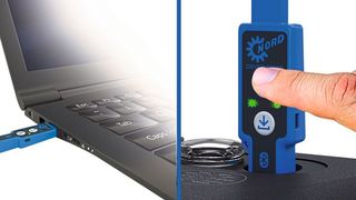 Stand-alone-Anwendung des Bluetooth-Sticks Nordac Access BT für Betriebsparameter (Bild: Nord Drivesystems)