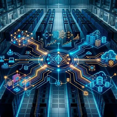 Verlässliche Ergebnisse für komplexe Geschäftsprozesse: Korbinian Zollner von Starburst erläutert die für eine KI-gestützte Datenstrategie benötigte Infrastruktur. (Bild: Gemini / KI-generiert)