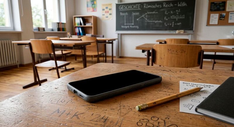 Smartphones haben sich zu integralen Bestandteilen des Lebens entwickelt – doch im Schulalltag haben sie nichts zu suchen.(Bild:  Gemini / KI-generiert)