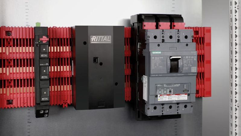 Neue Anwendungen durch aufeinander abgestimmte Komponenten von Siemens und Stromverteilungs-Plattformen wie RiLineX von Rittal Energy & Power Solutions(Bild:  Rittal)