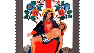 Die „Glasbriefmarke“ im Nennwert von 6,30 Euro wurde 140.000 Mal aufgelegt. (Österreichische Post)