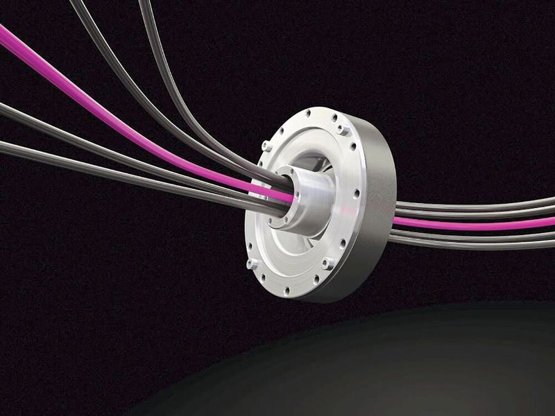 Bild 3: Ein Antrieb für einen Roboter mit einer Hohlwelle. (Bild: Harmonic Drive)