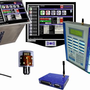 GEWATEC baut neben der Radio-Bulb auch andere MDE/BDE-Hardware, wie die Prozessampel oder industrie-PCs.(Bild:  GEWATEC GmbH)