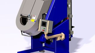 Mit der Trommelbeschichtungsmaschine Rotamat R80 können Anwender ihren Durchsatz erhöhen. (Bild: Walther Trowal)