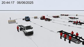 Die Simulation bildet Montagestationen, Materialfluss, Personalressourcen, Laufwege und betriebliche Restriktionen ab.  (Bild: Mítico Simulation & Automotive-Kunde)