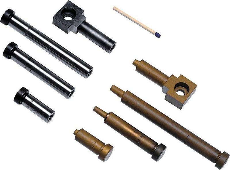 Tox-Werkzeugsatz, bestehend aus Stempel und Matrize, mit dem passenden Testbericht. (Bild: Tox)