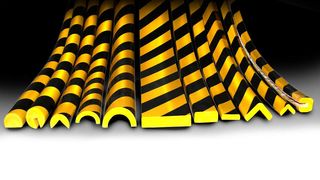 Bild 1: Aufgrund der vielen unterschiedlichen Querschnitte decken die Warn- und Schutzprofile laut Dancop ein breites Einsatzspektrum ab. (Archiv: Vogel Business Media)