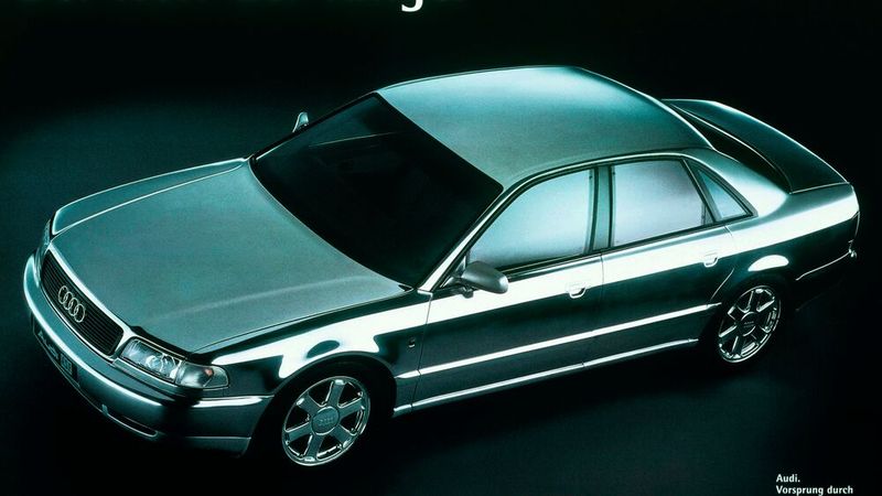 Sensation auf der IAA 1993 – Der Audi ASF mit Aluminiumkarosserie wies den Weg zum ersten Audi A8. (Bild: Audi)