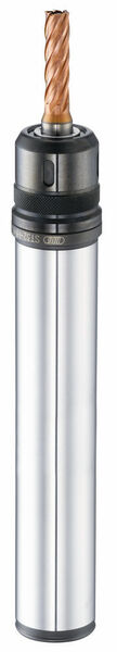 Le New Hi-Power Milling Chuck (HMC) de BIG KAISER affiche une force de serrage et une rigidité accrues pour l’usinage forte puissance. (Image: BIG KAISER Outils de précision SA)