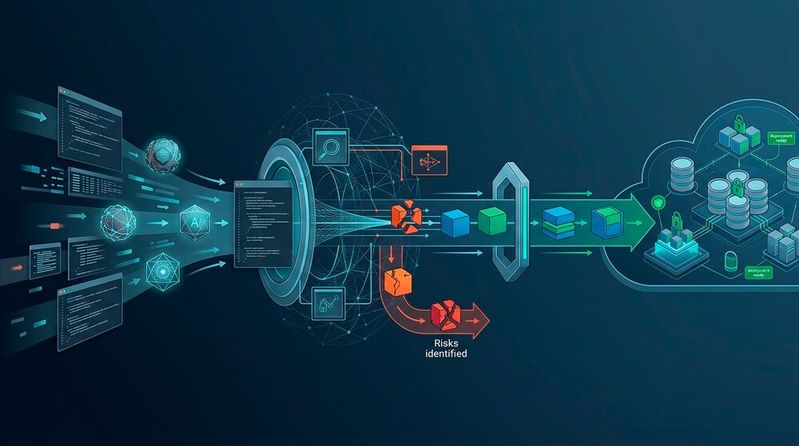 Tricentis stellt neue KI-Technologien für die Anwendungsanalyse, Agentenbewertung und risikobasierte Release-Entscheidungen vor.(Bild:  Gemini / KI-generiert)