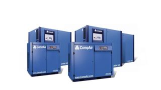Die PureAir-DH-Kompressorbaureihe für Volumenströme von 0,71 m3/min bis 17,96 m3/min bei 7 bar(ü).  (Bild: CompAir)