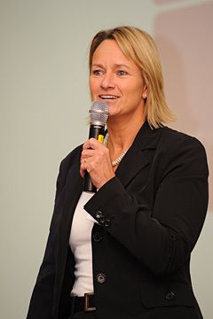 Die Führungskraft als Coach“ war das Thema von Gabriele Mausfeld (u.s. Training Institut für Management und Vertrieb). Sie bot ein Forum, um die Rolle als weibliche Führungskraft zu durchleuchten. (Archiv: Vogel Business Media)