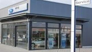 Der neue Servicebetrieb von Robert Wirtz in Jüchen. (Foto: Rubbel)