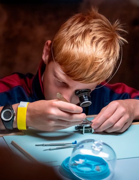 Pour sa troisième édition les 19, 20 et 21 septembre 2025, le Festival Suisse de l'Horlogerie se tient au Grand Hôtel des Bains d'Yverdon. (Source : FSH)