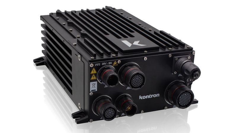 The HARAKAN-F2-2 rugged VPX computer from Kontron enables high-performance edge computing, AI processing and sensor fusion for demanding defence missions.(Image: Kontron AG)