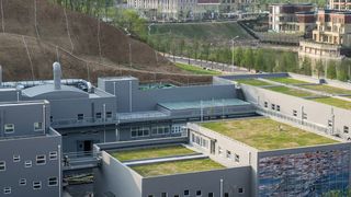 Ein Antwort auf die Urbanisierung: das erste semizentrale Resource Recovery Center (RRC) in China (Bild: Cosalux/Susanna Neunast)