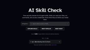 Mondoo startet einen kostenlosen Scanner für KI-Skills. Das Tool soll Risiken in agentischen KI-Ökosystemen vor der Installation sichtbar machen. (Bild: Mondoo)