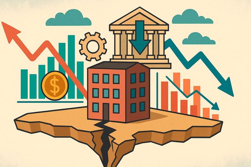 Mit je 14 Prozent der Nennungen liegt das Unternehmensrisiko „Makroökonomische Entwicklungen“ in Deutschland auf Platz 9, global auf Platz 8. Dazu zählen u.a. Inflation, Deflation, Geldmarktpolitik und Sparprogramme. 2025 beeinflussten die Verunsicherung der Weltwirtschaft, massive Handelsbeschränkungen sowie Zölle und Regulierungen die makroökonomische Stabilität. Es wird deutlich, dass die Risiken sich gegenseitig beeinflussen und nicht isoliert stehen. (Bild: KI-generiert)