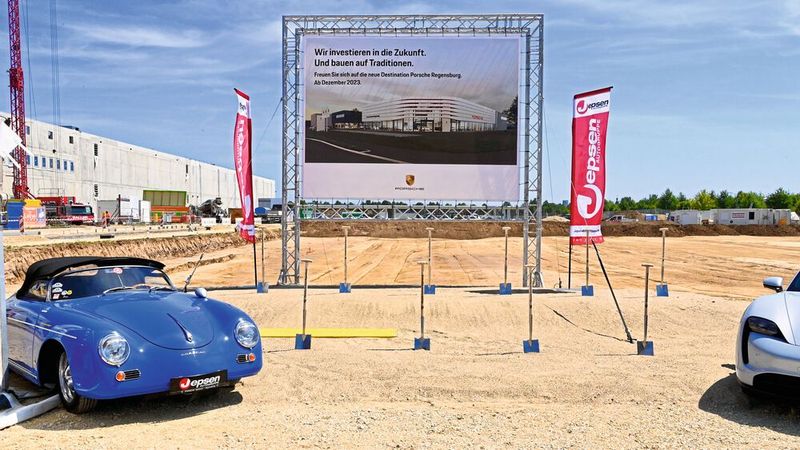 Der Traditionshändler beginnt jetzt mit dem Bau und investiert 15 Millionen Euro. (Bild: Jepsen-Autogruppe)