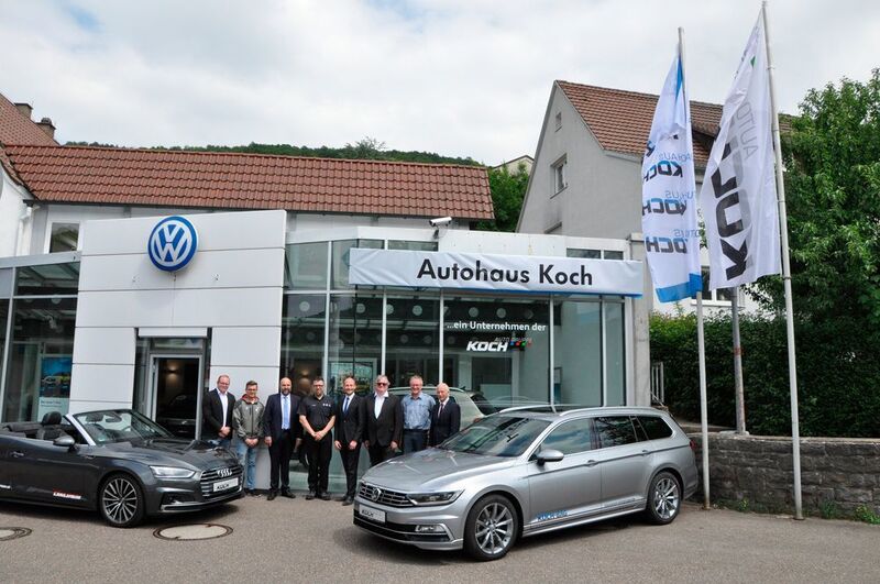 Zum ersten Juli übernimmt die Koch-Gruppe den Vertrieb im Künzelsauer Autohaus Kunze. (Koch Auto Gruppe)