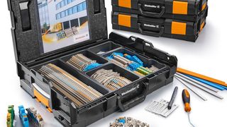 Das L-Boxx-Set Insta 1 – effiziente Lösung für die Gebäudeinfrastruktur (Bild: ©Weidmüller)