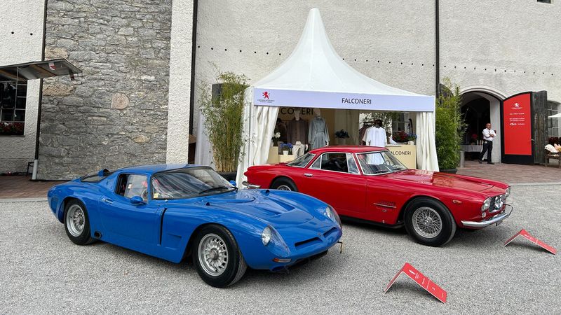 Bizzarrini GT 5300 neben Maserati 5000 GT Allemano. (Bild: Peter Diehl)