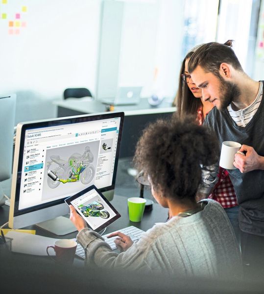 Teamcenter 12 bietet mehr PLM-Lösungen über die Active Workspace-Benutzeroberfläche, sodass die Benutzer die Wahl haben, ob sie auf jedem intelligenten Gerät oder in ihren bevorzugten MCAD- und Microsoft Office-Authoring-Anwendungen auf den Webbrowser zugreifen möchten. (mihailomilovanovic)