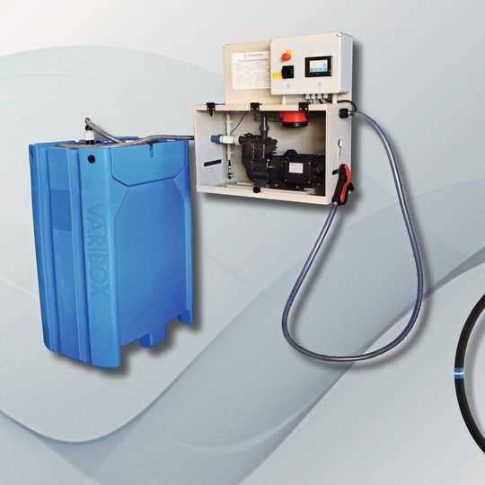 Exzenterschneckenpumpen und Abfüllsystem für Container(Bild:  Flux)