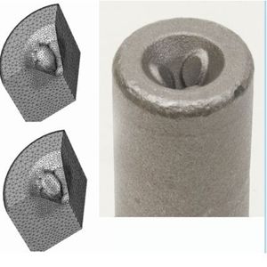 Kleine Erhöhungen im Bauteil ermöglichen es, die Länge zwischen Zentren auf ein genaues Maß zu kalibrieren: Mit diesem Patent will Hirschvogel die Fertigungskosten senken.