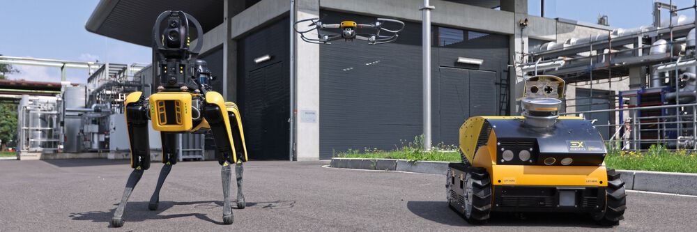 Shell Robotics Labs Take a Stroll Through the Chemical Park with Robots and Drones
