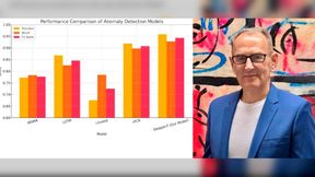 Mainthink-CTO Igor Kadoshchuk und die Benchmarks von „Deepant“ im Vergleich zu nicht-kontextuellen Methoden der Anomalie-Erkennung. (Bild: Mainthink Gmbh)