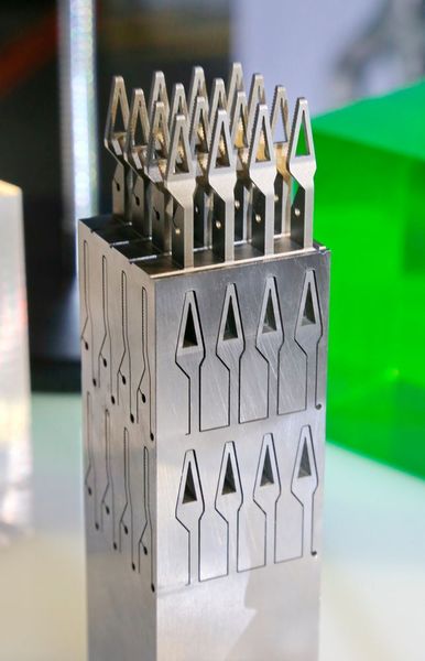 Bis zu 20 Prozent höhere Schnittgeschwindigkeiten und eine Oberflächenbeschaffenheiten wie nach dem Schleifen – mit der neuen Cut P Serie von GF Machining Solutions. (Anne Richter, SMM)