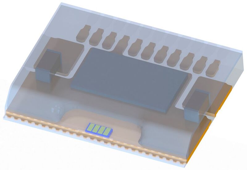 Ein 4-Kanal-LIDAR-Laser von Osram Opto Semiconductors. (Bild: Osram Opto Semiconductors)