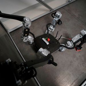 Damit soll in Zukunft die Sicherheit von Stahlbauwerken inspiziert werden können.(Bild:  D-MAVT / ETH Zürich)