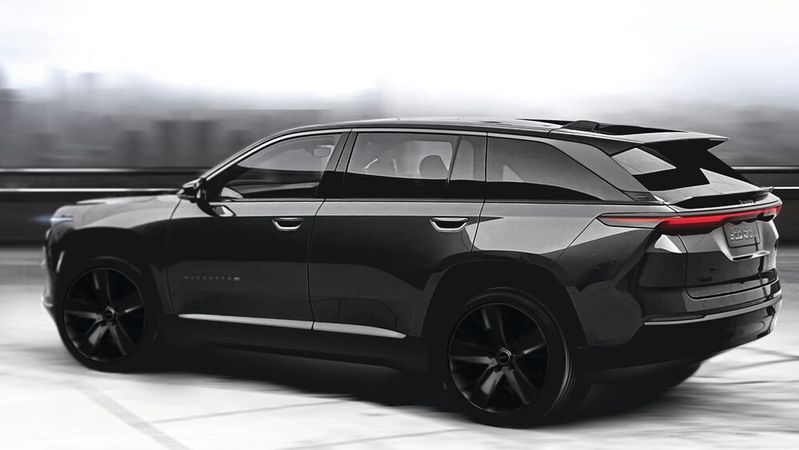 Mit dem Wagoneer S bringt Jeep noch dieses Jahr in den USA ein großes E-SUV auf den Markt.(Bild:  Stellantis)