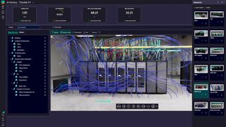 Der Digital Twin Composer von Siemens erstellt industrielle Metaverse-Umgebungen in grossem Massstab und ermöglicht es Unternehmen, industrielle KI, Simulationen und physikalische Echtzeitdaten zu nutzen, um Entscheidungen virtuell, schnell und in jeder Grösse zu treffen.  (Bild: Siemens)