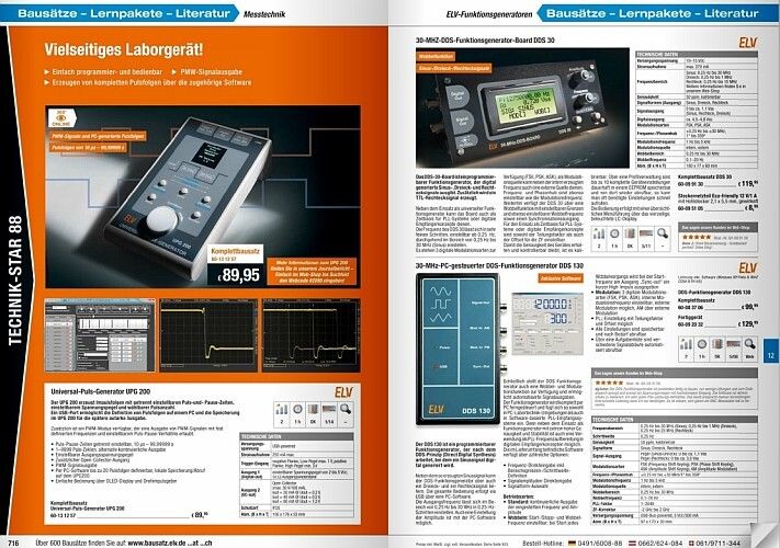 ELV-Katalog 2015: Neuigkeiten, Projekte, Produkte - eine kleine Katalogauswahl (Bild: ELV)