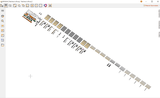 In California importierte Lüftungsbau-teile als Grundlage der Bemusterung.(Bild: EFG Engineering Facility Group Ingenieurgesellschaft mbH, Stuttgart)