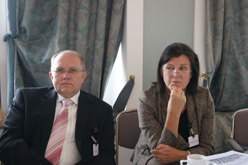 Bei Rainer Baalcke und Dr. Margrit Müller-Ontjes sowie ... (Archiv: Vogel Business Media)