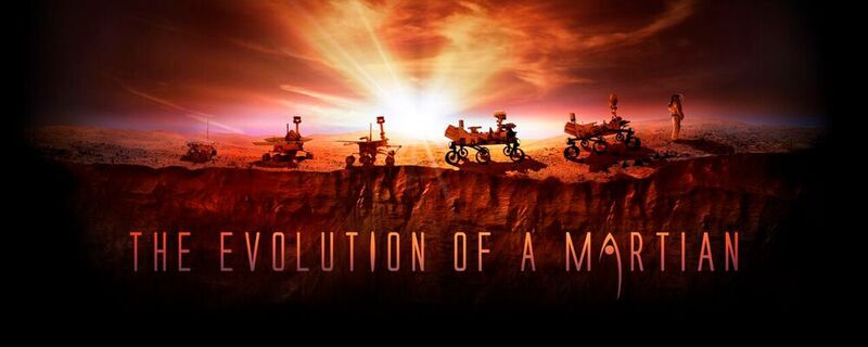 Evolution eines Marsianers – aus Sicht der NASA. Ob tatsächlich einmal Menschen zum Mars reisen, steht derzeit im wahrsten Sinne in den Sternen. Der Mars-Rover Curiosity untersucht den roten Planeten seit nunmehr 10 Jahren – und funktioniert trotz extremster Betriebsbedingungen immer noch gut.