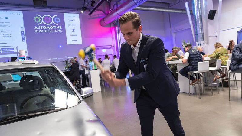 An dem einen oder anderen Stand konnten die Besucher sogar körperlich aktiv werden. (Bild: Stefan Bausewein)