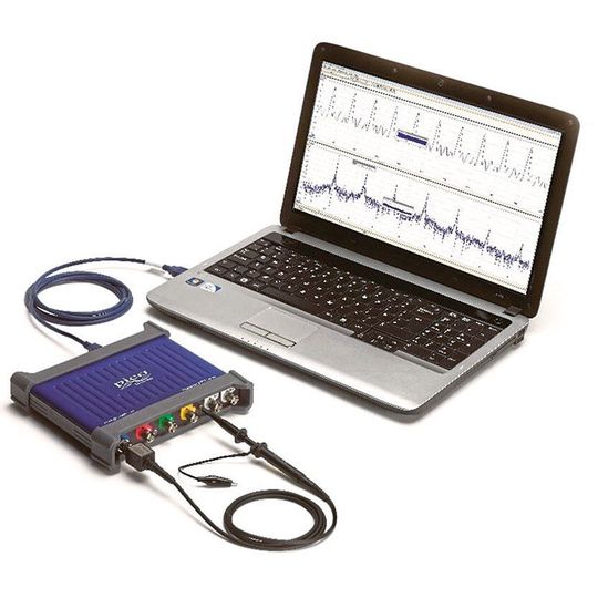 RFID-Signale messen: Mit der Software PicoScope 7 in Kombination mit dem PicoScope 3000D lassen sich Tests entwickeln und automatisieren. RFID-Signale messen: Mit der Software PicoScope 7 in Kombination mit dem PicoScope 3000D lassen sich Tests entwickeln und automatisieren.