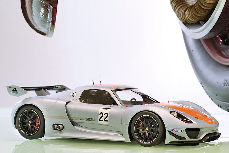 „Modellfahrzeug des Jahres 2013“: Porsche 918 RSR von Autocraft (1:12). (Foto: Modell Auto)